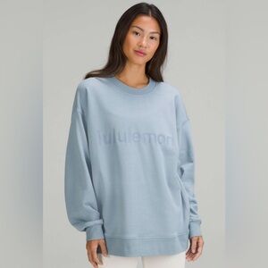 Lululemon Perfectly Oversized Crew with Graphic
